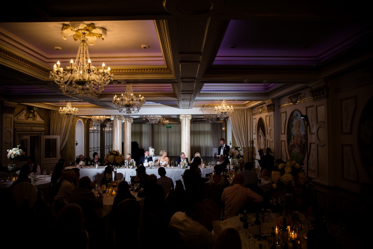 Wedding Top Table Rossington Hall